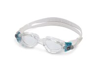 Schwimmbrille Kaiman Compact Fit Transparentes Glas/Durchsichtig Türkis